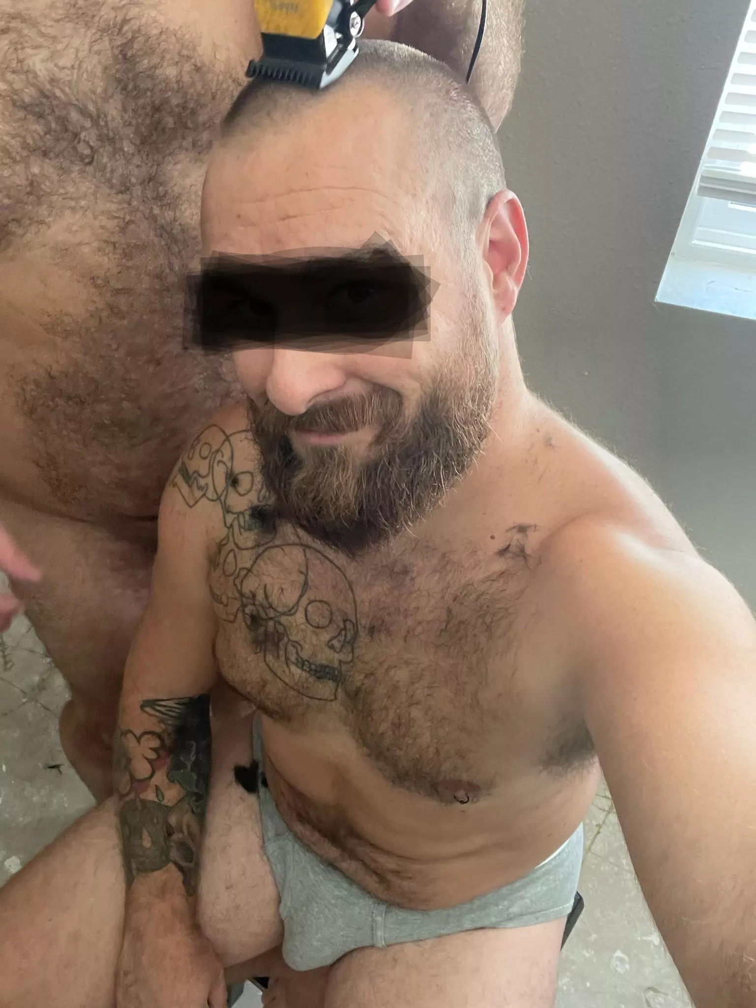 Grooming eachother. Grooming eachother.