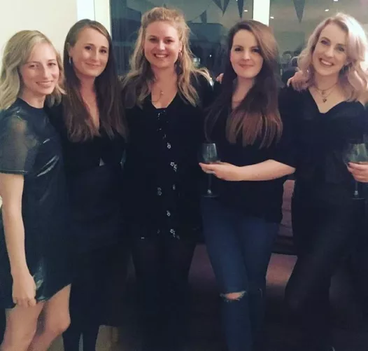 Group of British friends. Who would you like to see more of?
