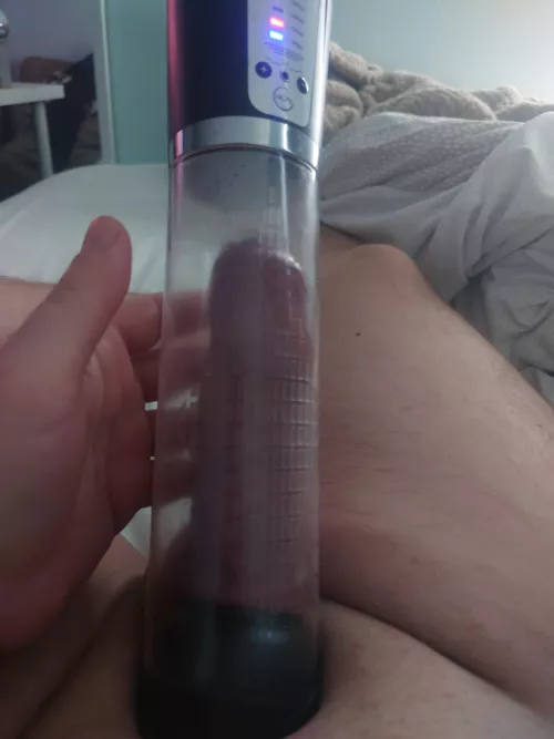 Growing my big dick bigger ๐
