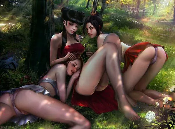 Grown Azula, Ty Lee, and Mai from Avatar by Demonlorddante (all characters are 18+) Grown Azula, Ty Lee, and Mai from Avatar by Demonlorddante (all characters are 18+)