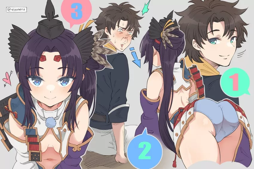Gudao and Ushiwakamaru Gudao and Ushiwakamaru
