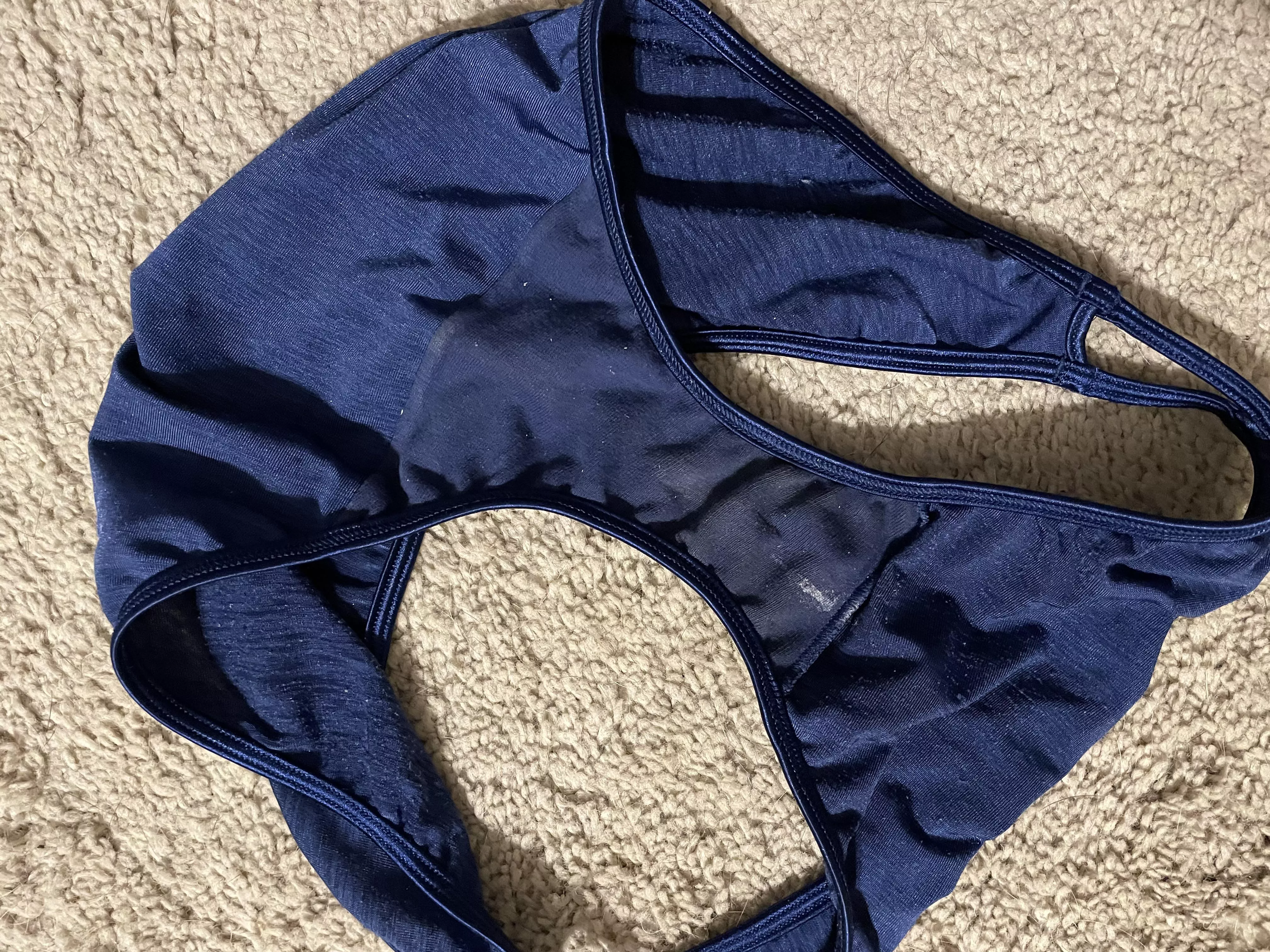 Guess she couldn’t wait to get home today