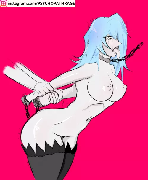 Gwen, alternative hairstyle (psychopathrage)