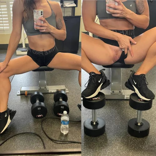 Gym rat or gym cat? 😻