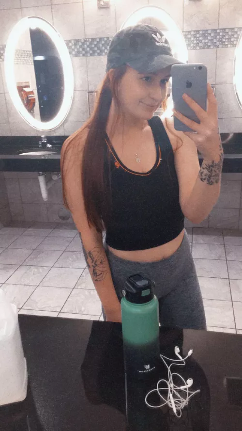 Gym selfie ๐