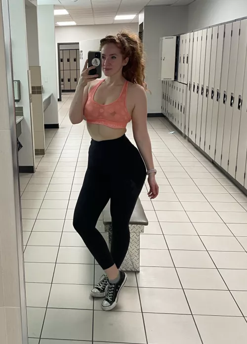 Gym selfie 🥰