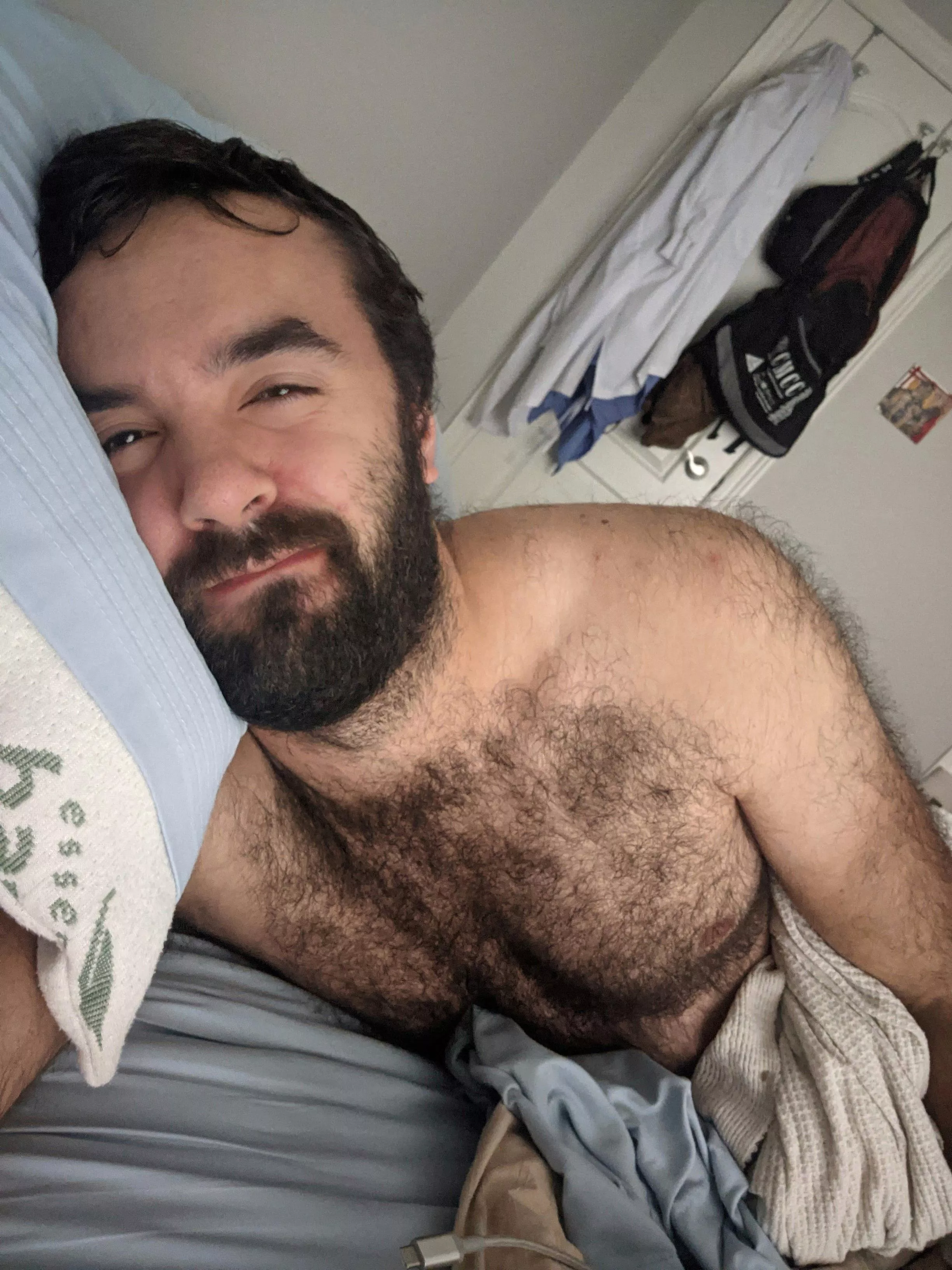 Had a tough time getting out of bed this morning