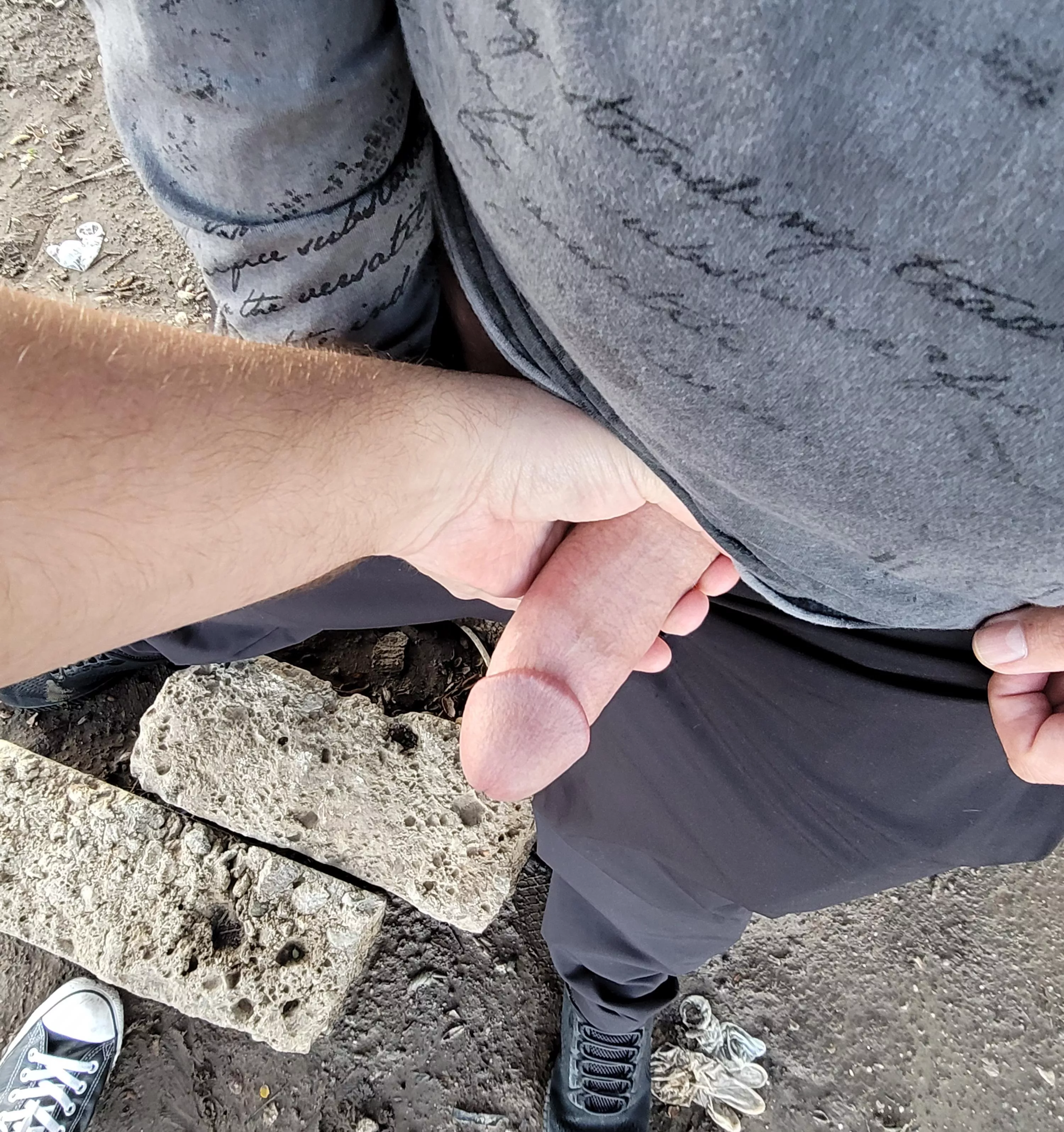 Had Christmas fun the other day with a GL married dude who I saw checkin me out. He walk away and then looked back & nodded at me to follow him, so I did. We found a chill spot & he dropped trou. His dick was already rock hard. I sucked him off u