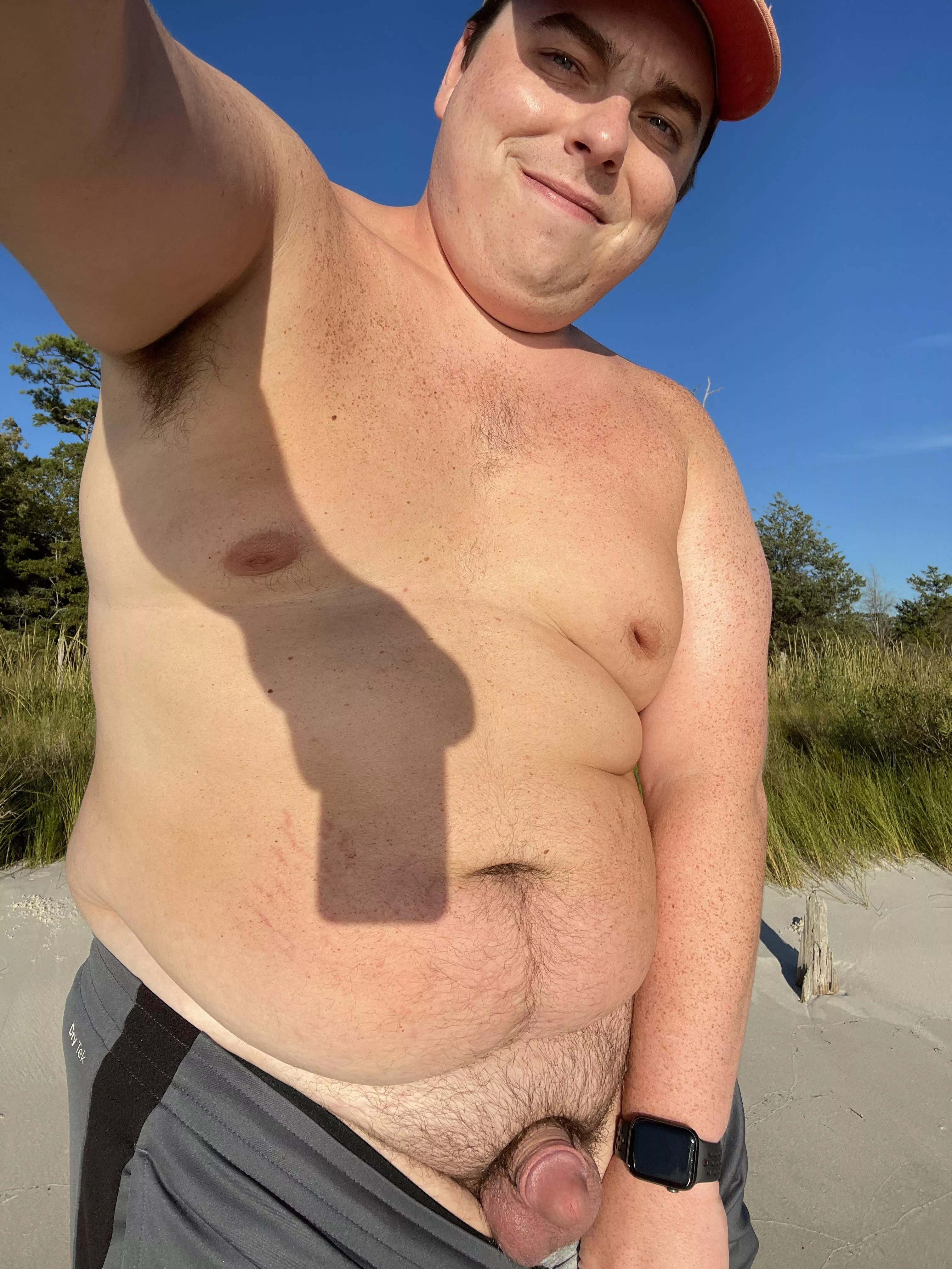 Had the beach to myself so took full advantage