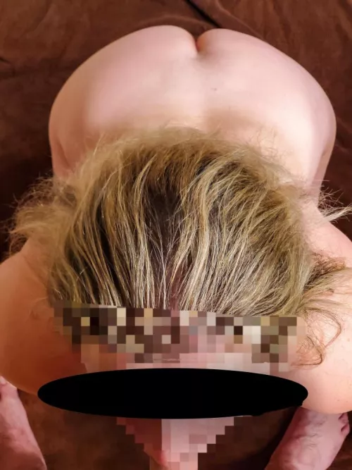 Had to help hi[m] dry of[f] after his shower…may have left it a little wet for myself…