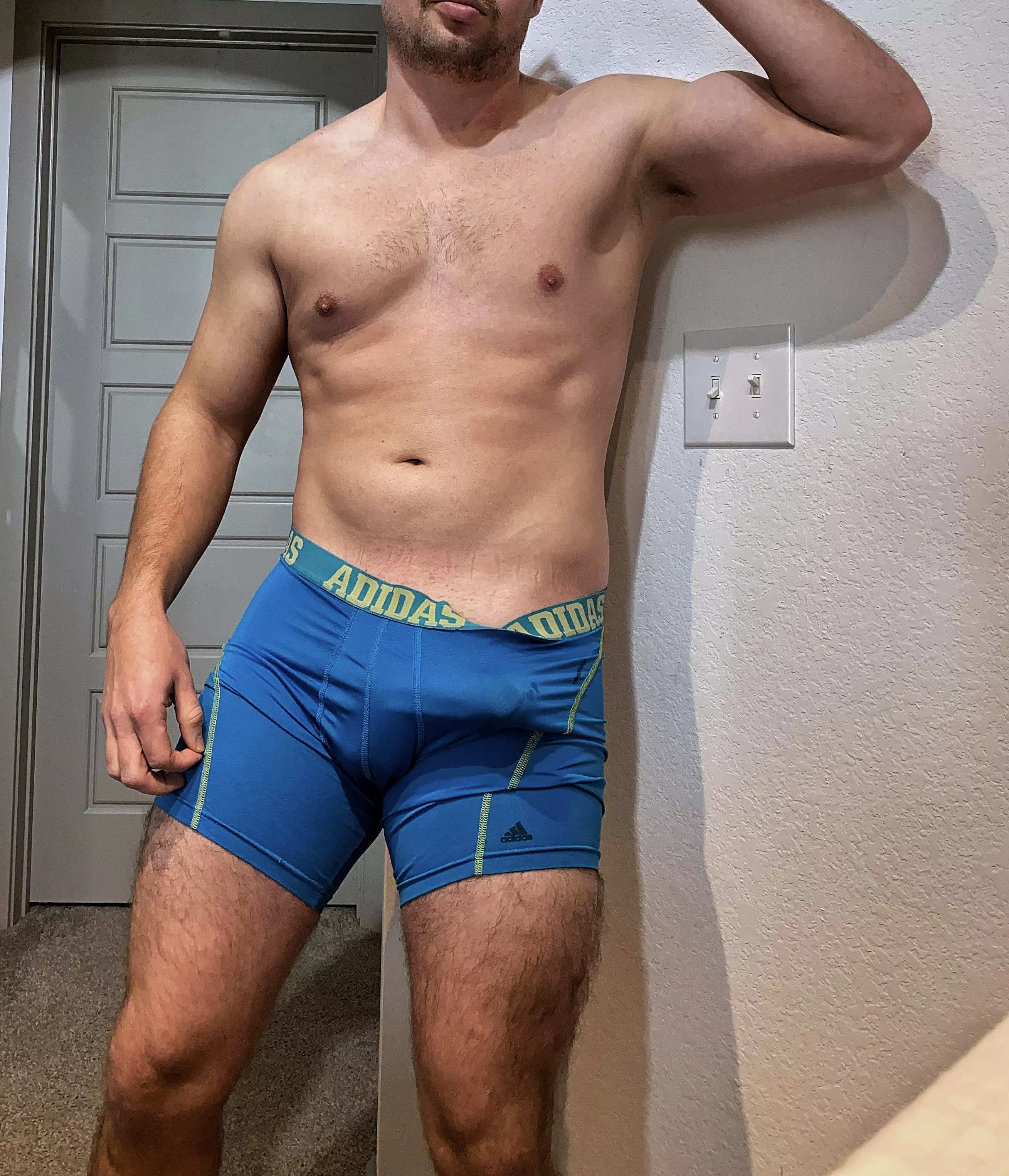 Had to leave the gym a little early….😈