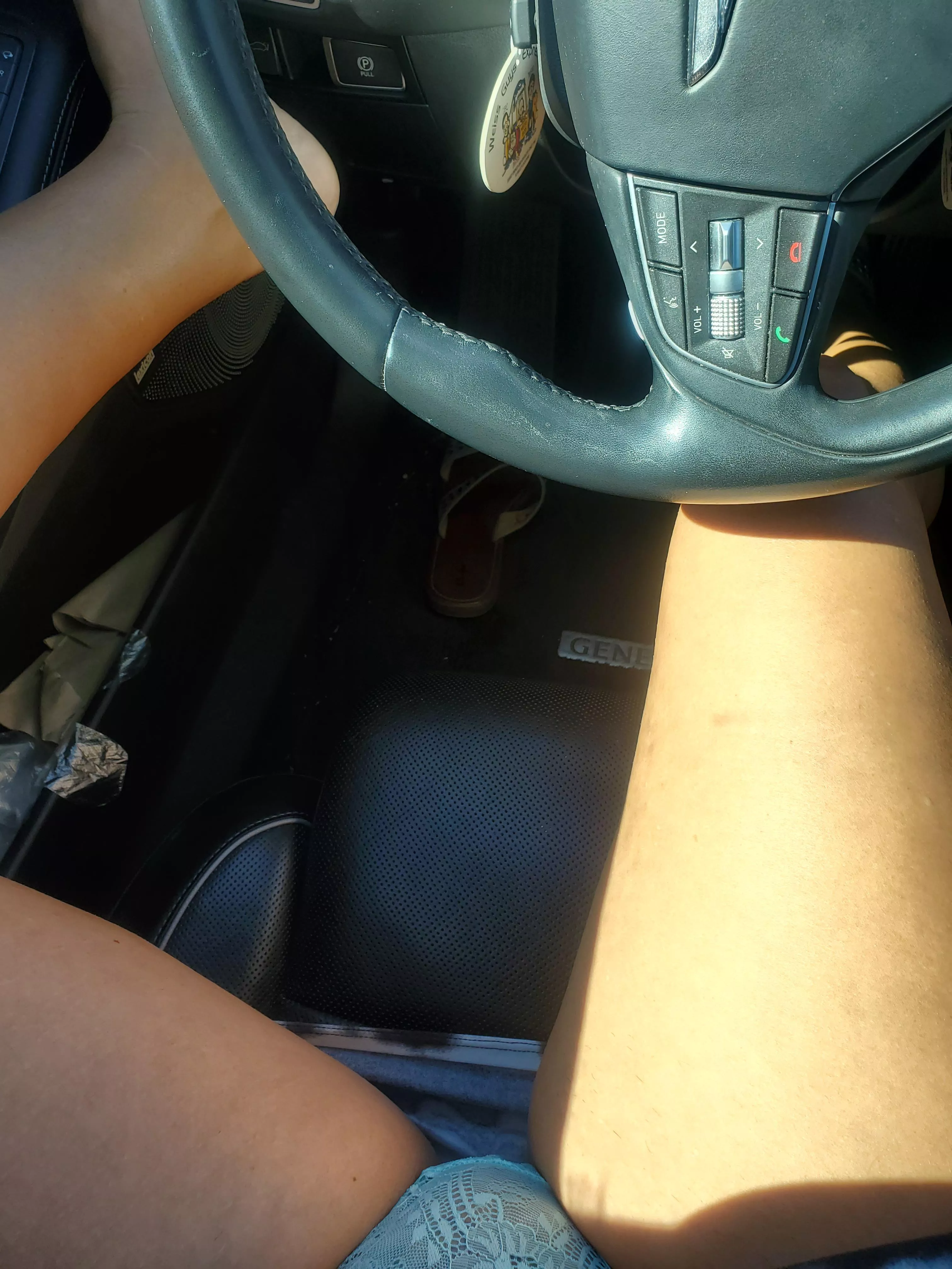 Had to put on cruise control Had to put on cruise control