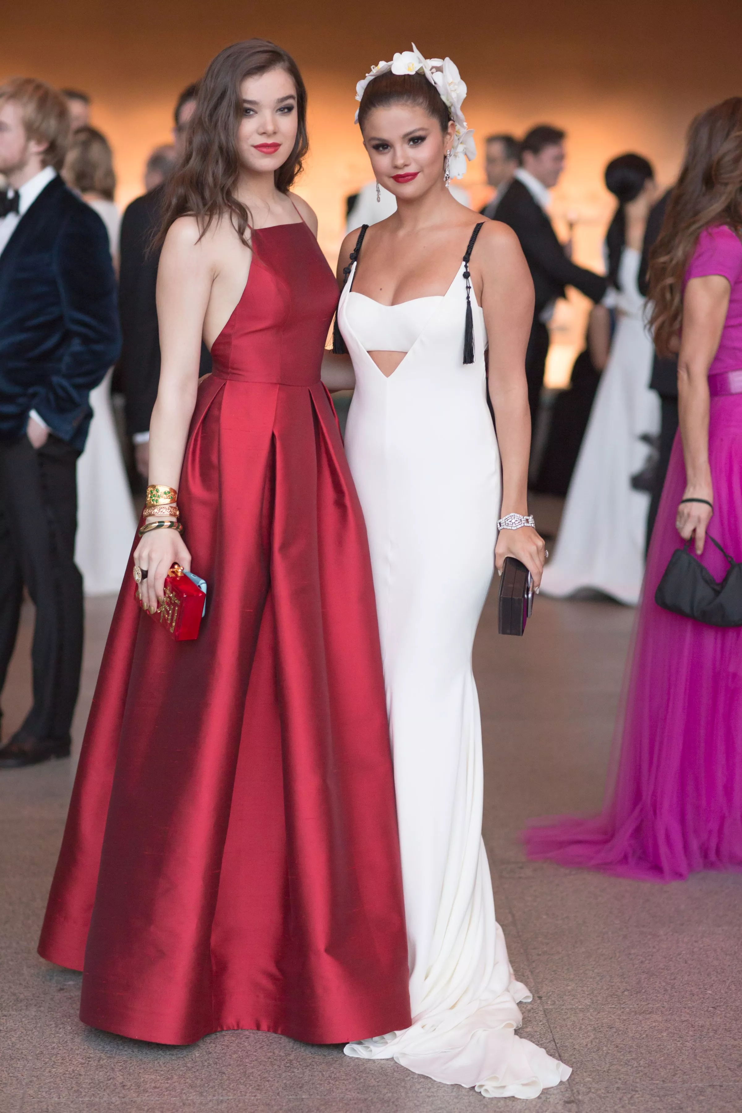 Hailee Steinfeld and Selena Gomez Hailee Steinfeld and Selena Gomez