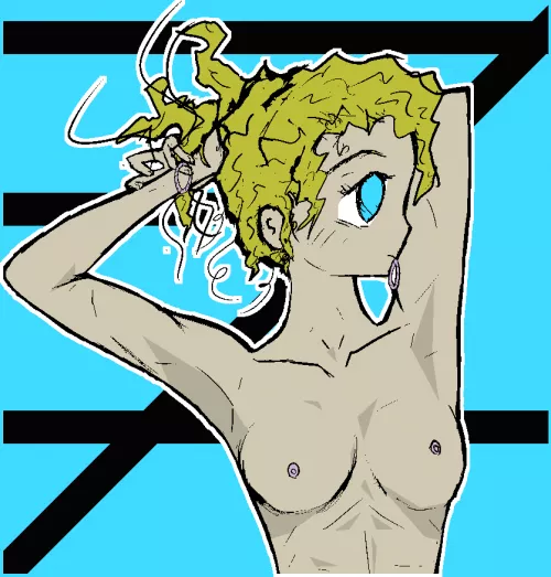 Hair tying bust