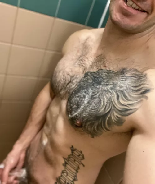 Hairy and sudsy, dirty and clean ๐