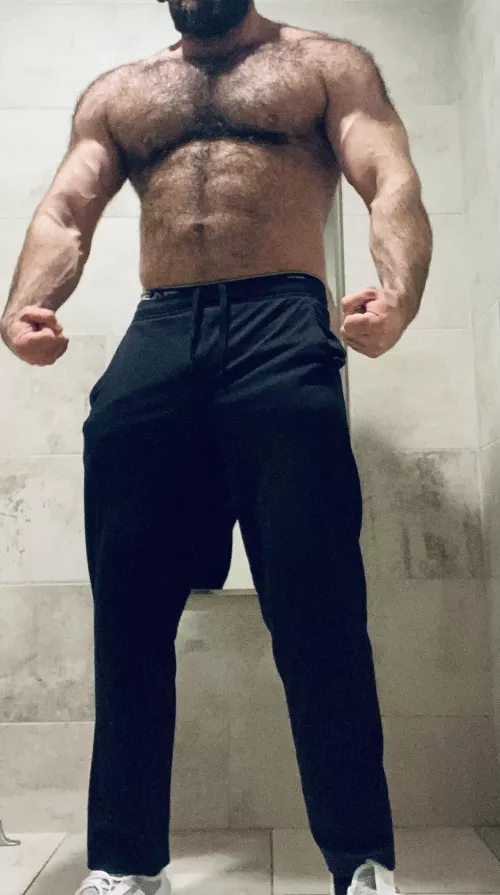Hairy as fuck