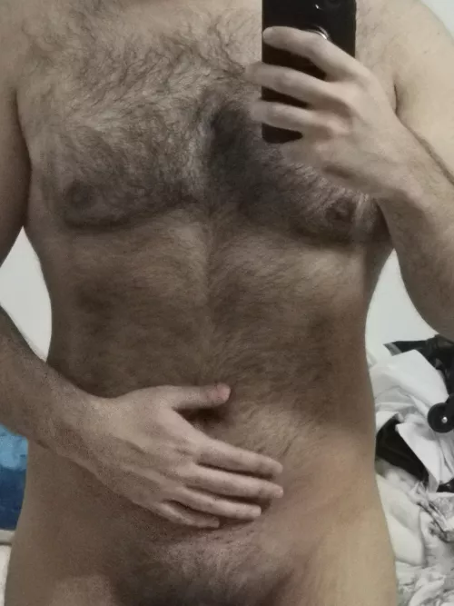 Hairy bear i love me some smooth chubs π₯