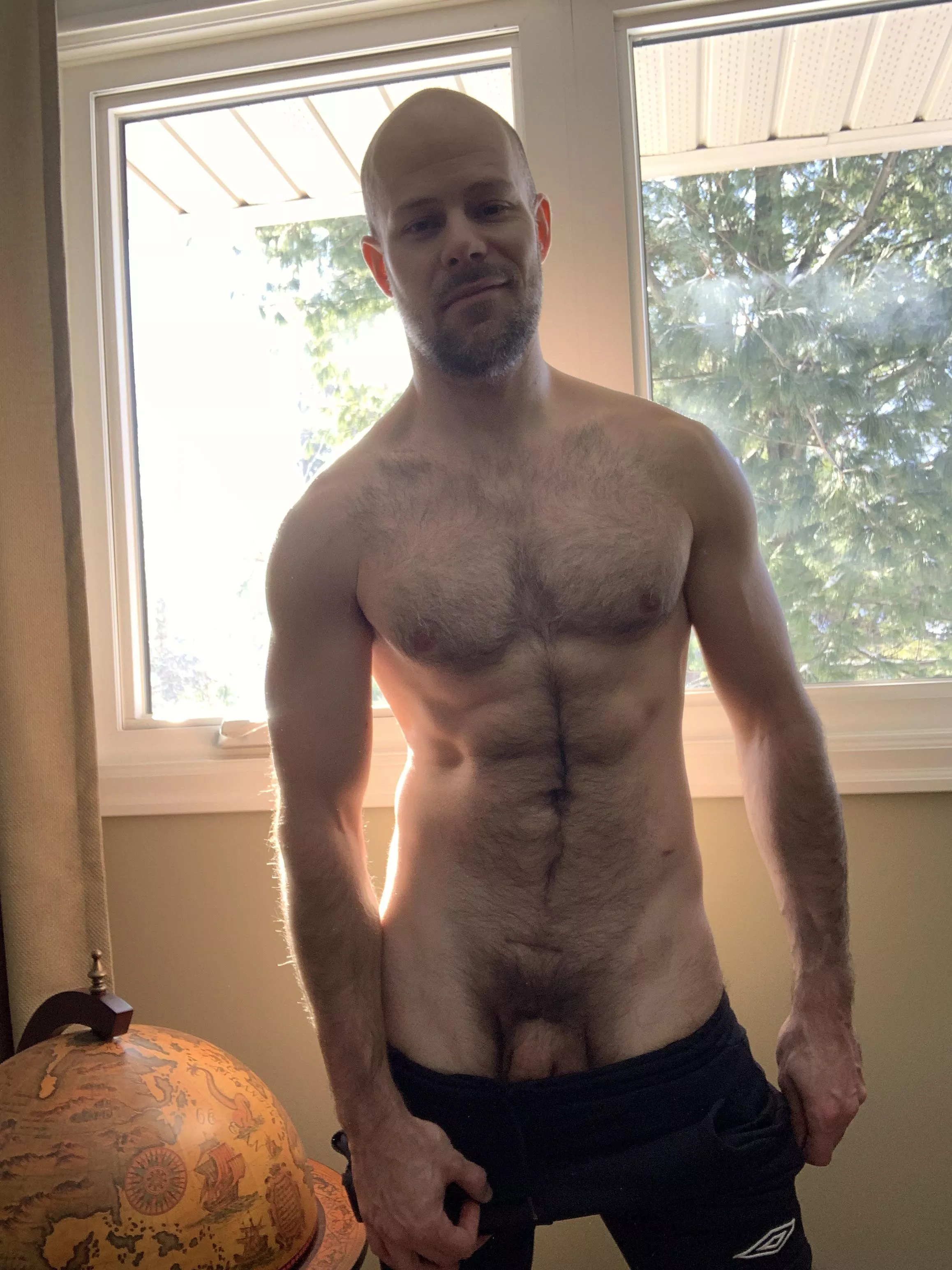 Hairy jock here. Wanna join me?