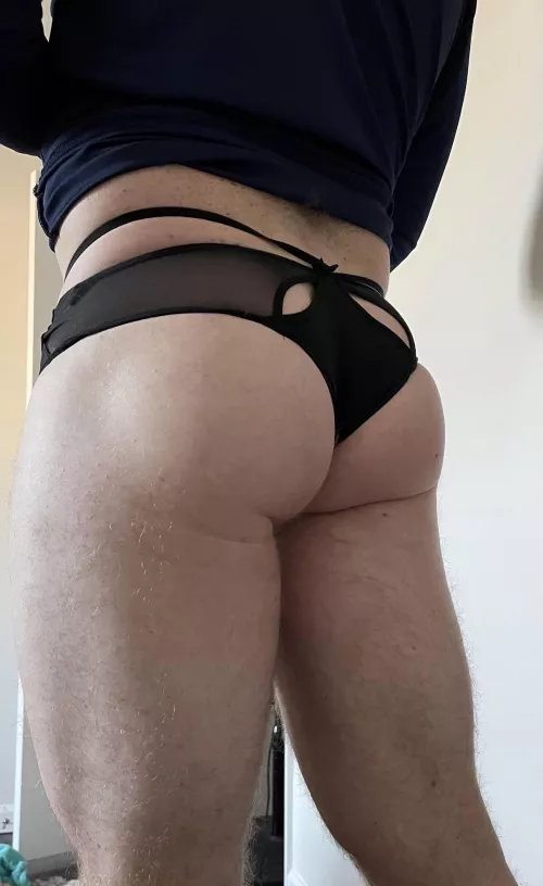 Half cheeky, half thong