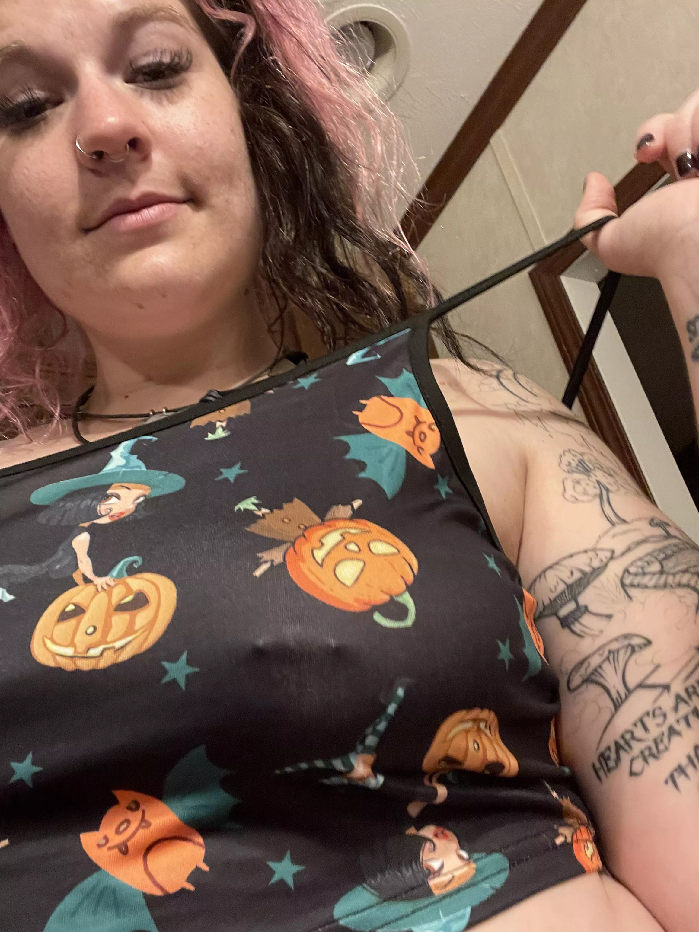 Halloween Braless π Halloween Braless π
