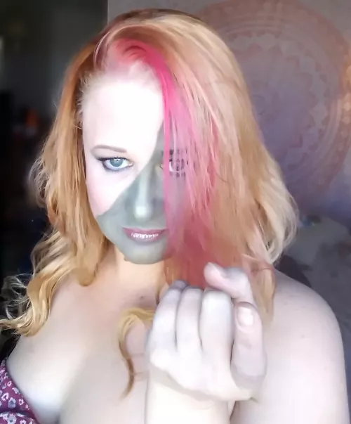 Halloween this year I went as a Half-Witch!π€ Halloween this year I went as a Half-Witch!π€