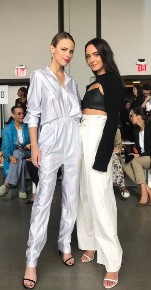 Halston Sage - Legs Forever with Olivia Perez