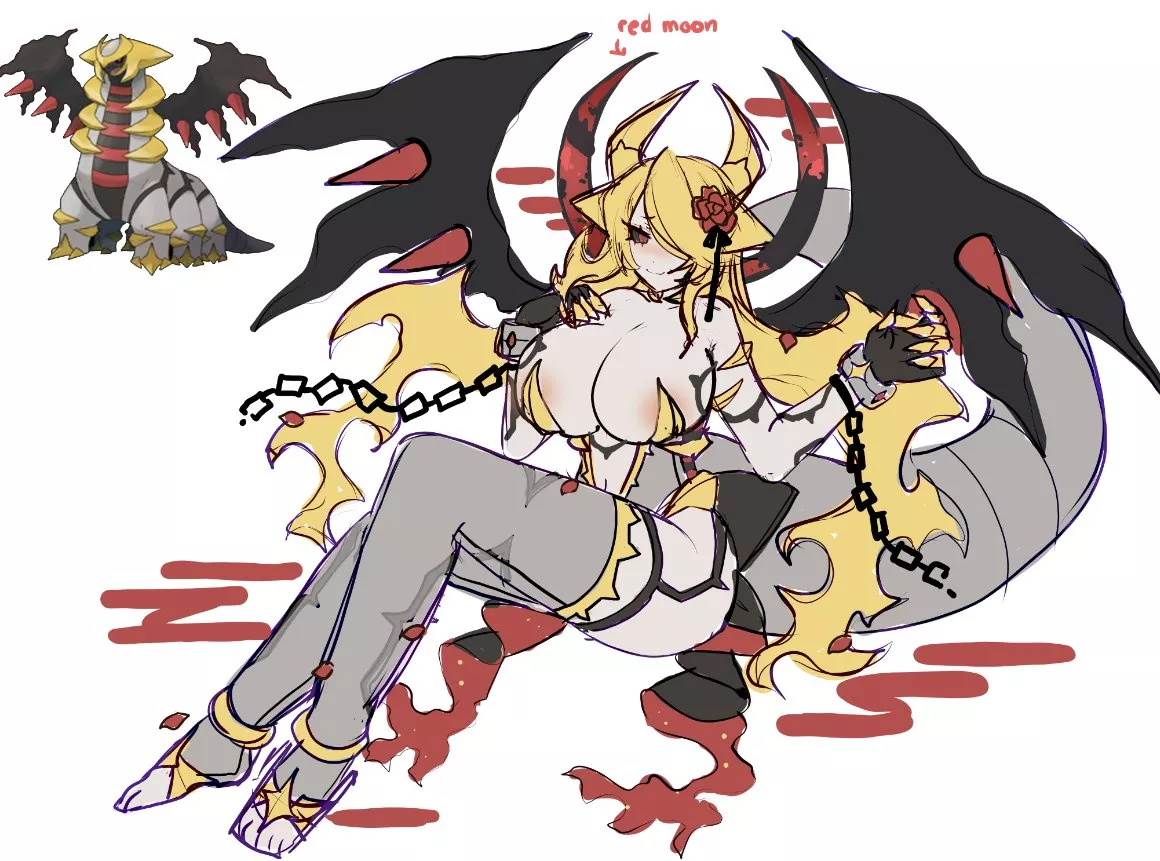 Hands down hottest Giratina art I've ever seen Hands down hottest Giratina art I've ever seen