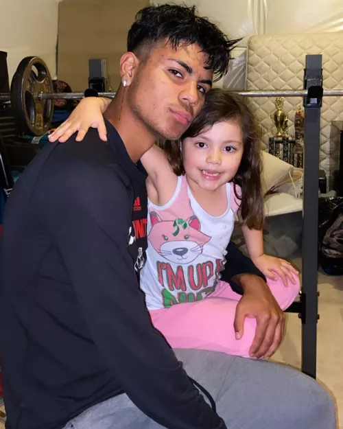 Hanging out with my niece to try and look cuter than I am Hanging out with my niece to try and look cuter than I am