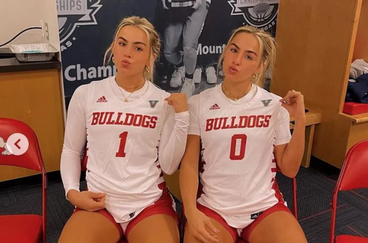 Hanna and Haley Cavinder- Fresno State basketball stars Hanna and Haley Cavinder- Fresno State basketball stars