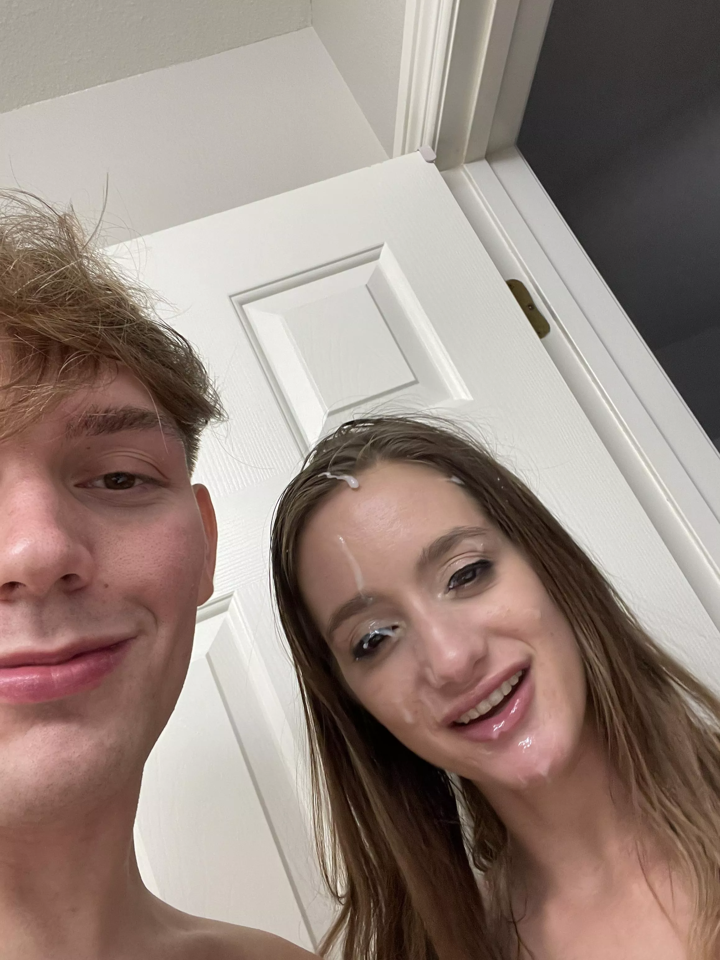 Happiest when covered in cum :) Happiest when covered in cum :)