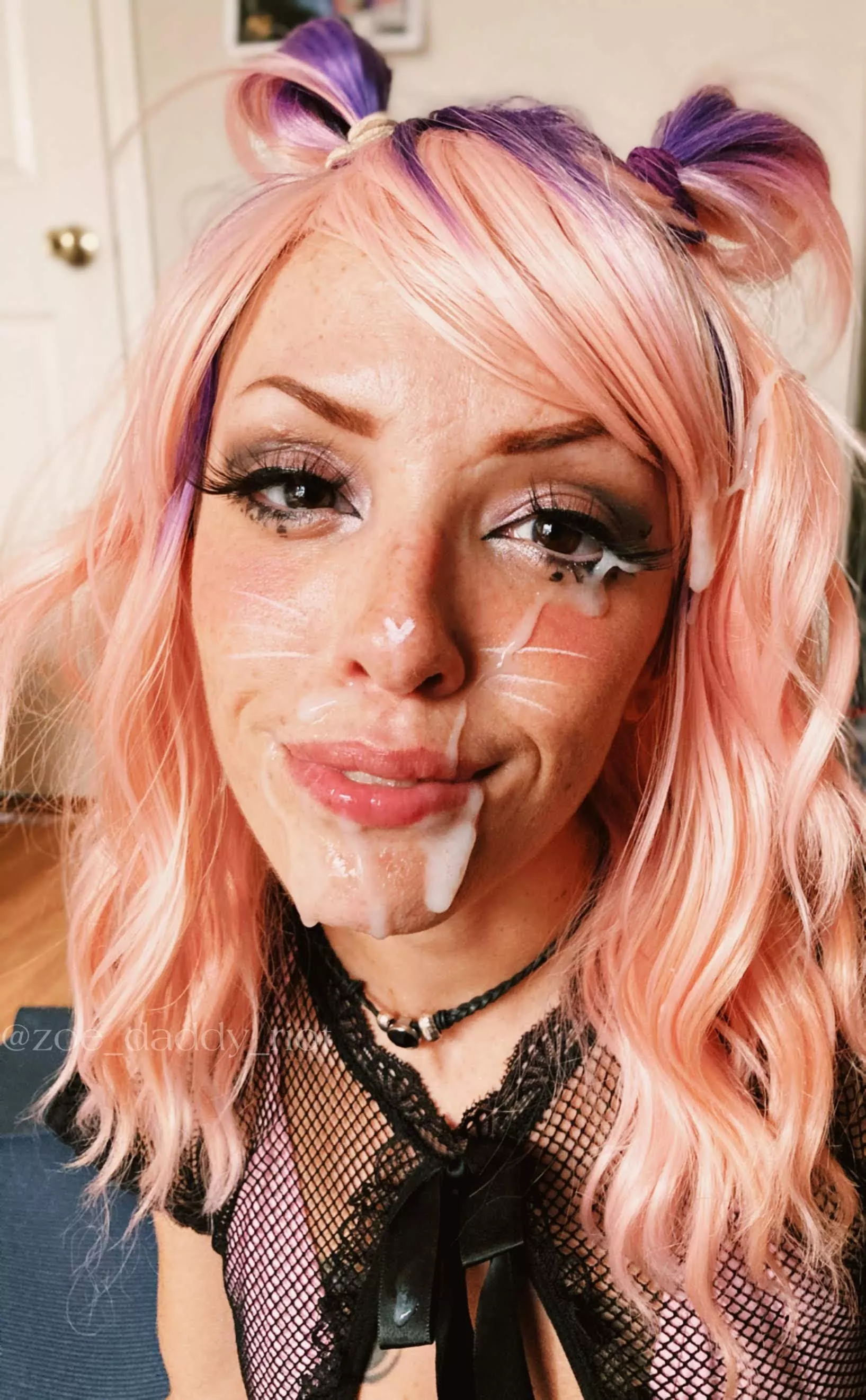 Happy and covered in cum Happy and covered in cum