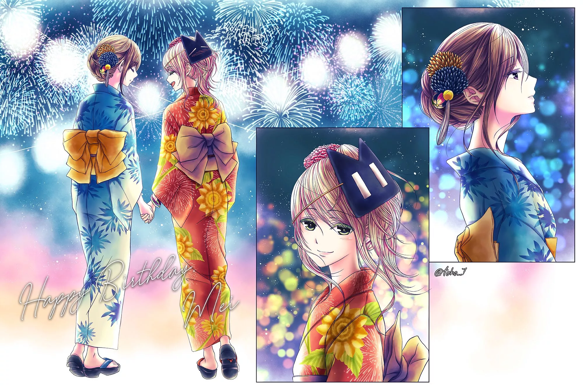 ☀️🍊 Happy belated birthday, Mei! 🍋🌈 [toho__7] [Citrus]