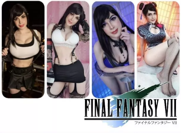 Happy birthday Tifa Lockhart cosplay by Carmenpilar best Happy birthday Tifa Lockhart cosplay by Carmenpilar best