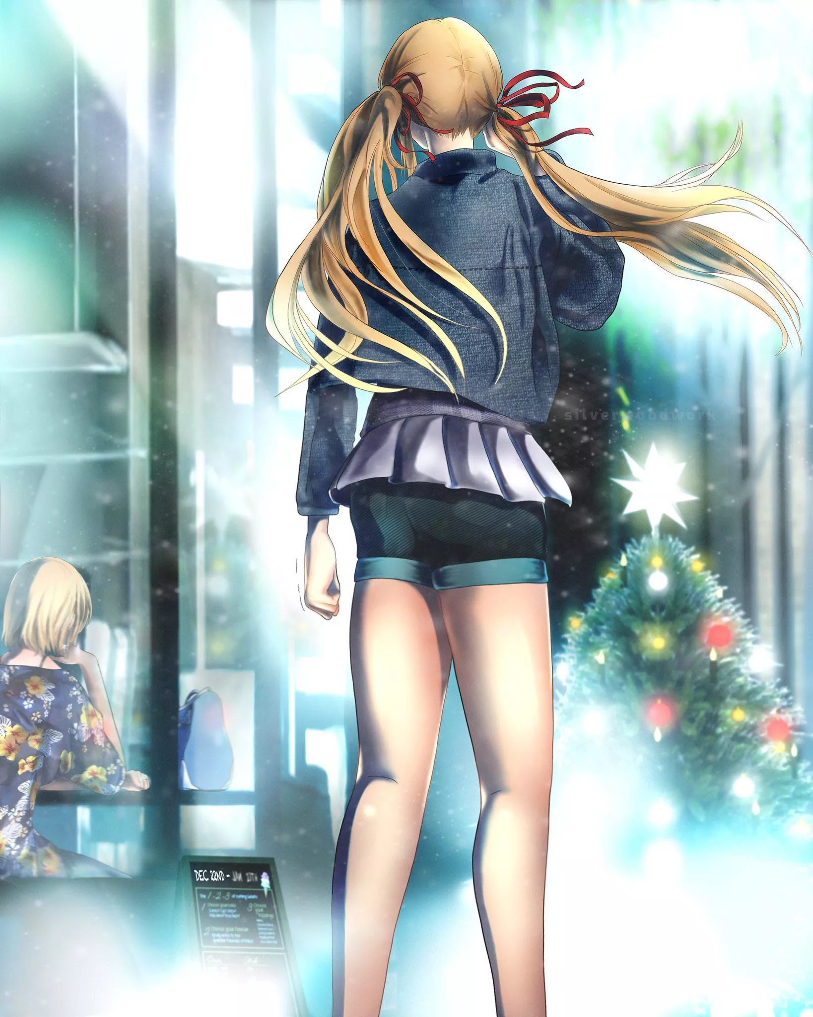 Happy Birthday Tiffany! 💗💗 here’s a continuation to the Jessie bday pic posted earlier this year by Silverwoodwork 🎄