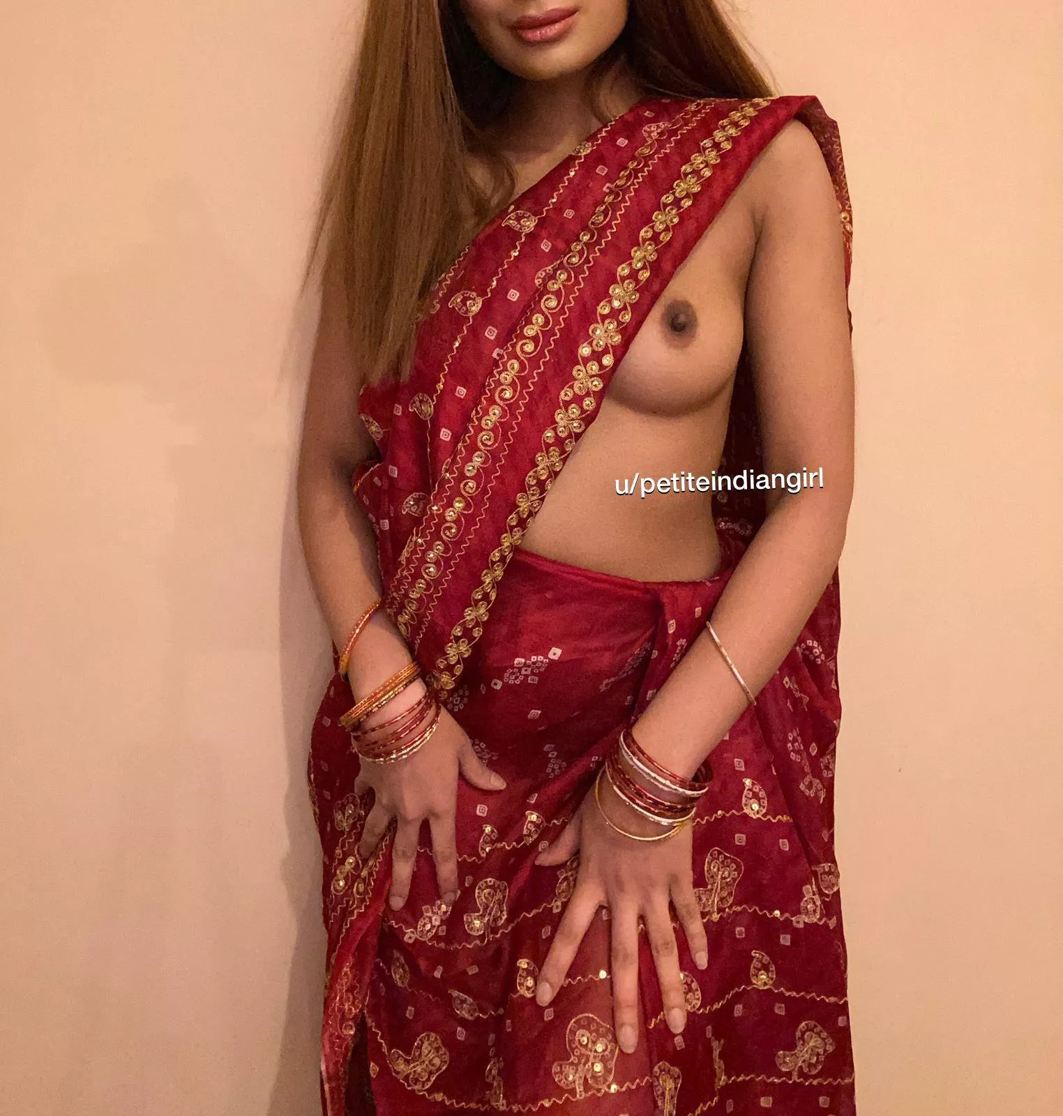 HAPPY DIWALI BABY! Naked with just a Saree on, I want to strip it off and sex all night👀👅 nudes DesiBoners NUDE-PICS photo