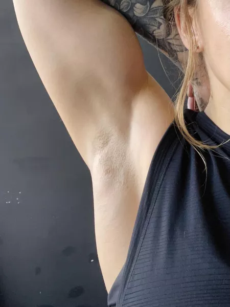 Her perfectly smooth armpits. 