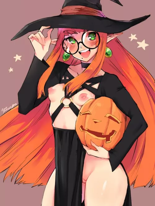 Happy holloween! I hope this lil witch can make it even happier! Happy holloween! I hope this lil witch can make it even happier!
