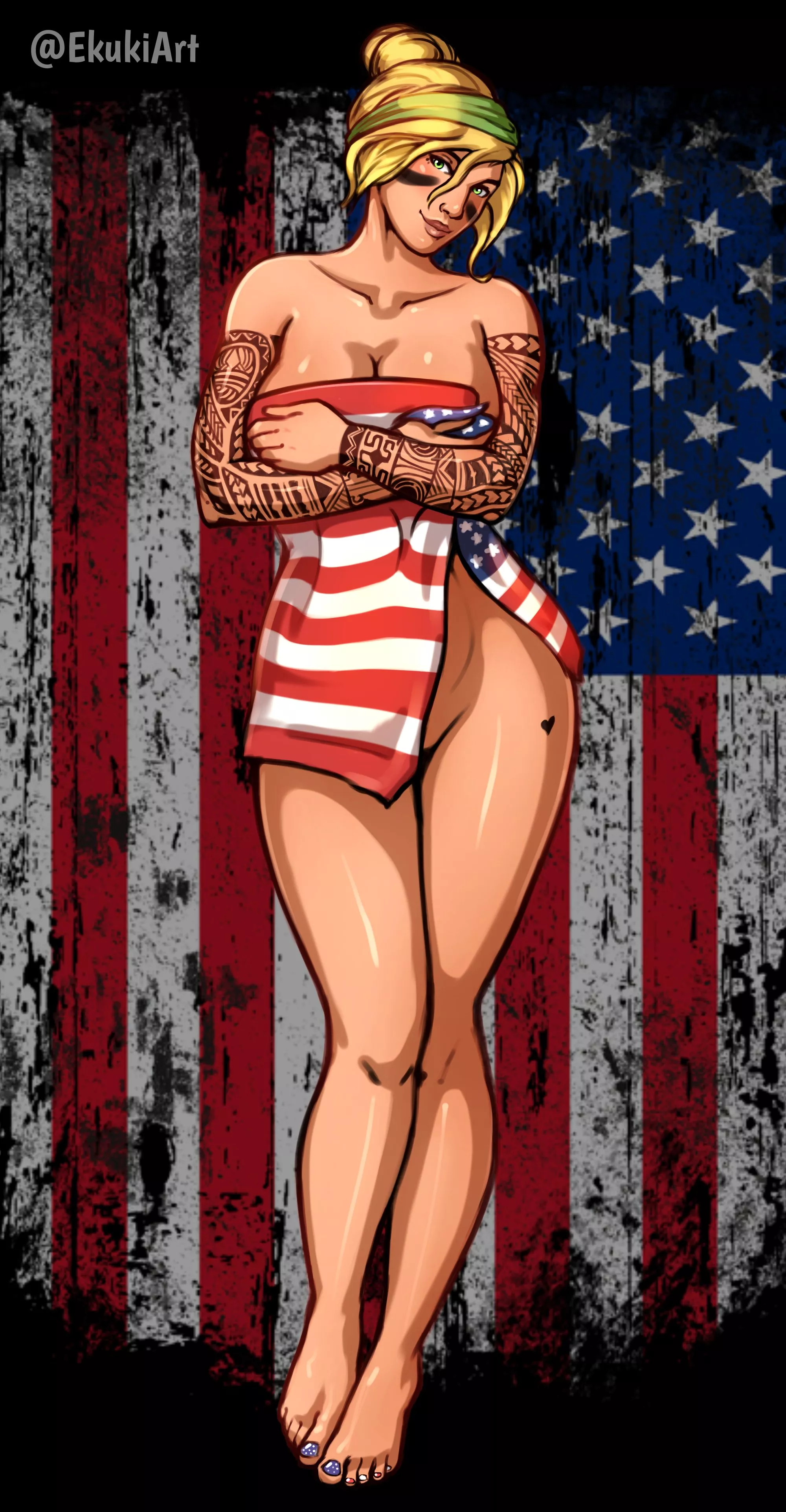 Happy Independence Day from Valkyrie ???? (Ekuki)