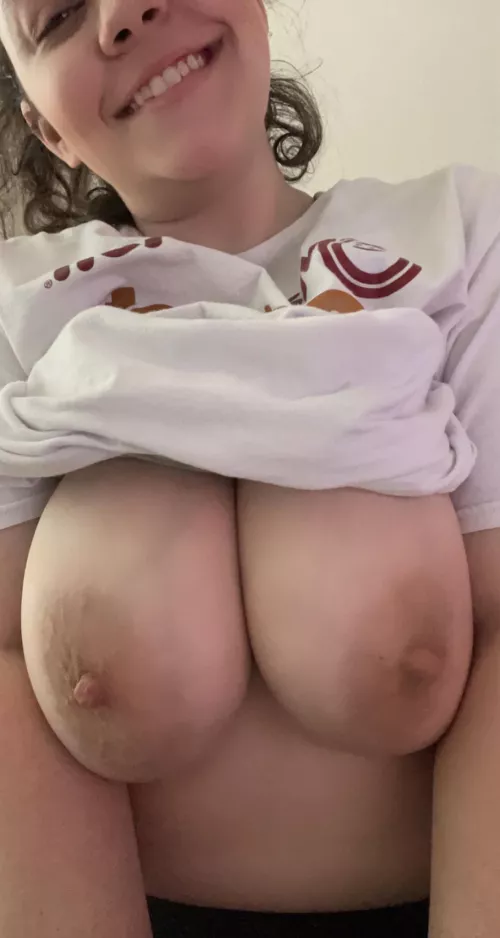 Happy lil tit squeeze Happy lil tit squeeze