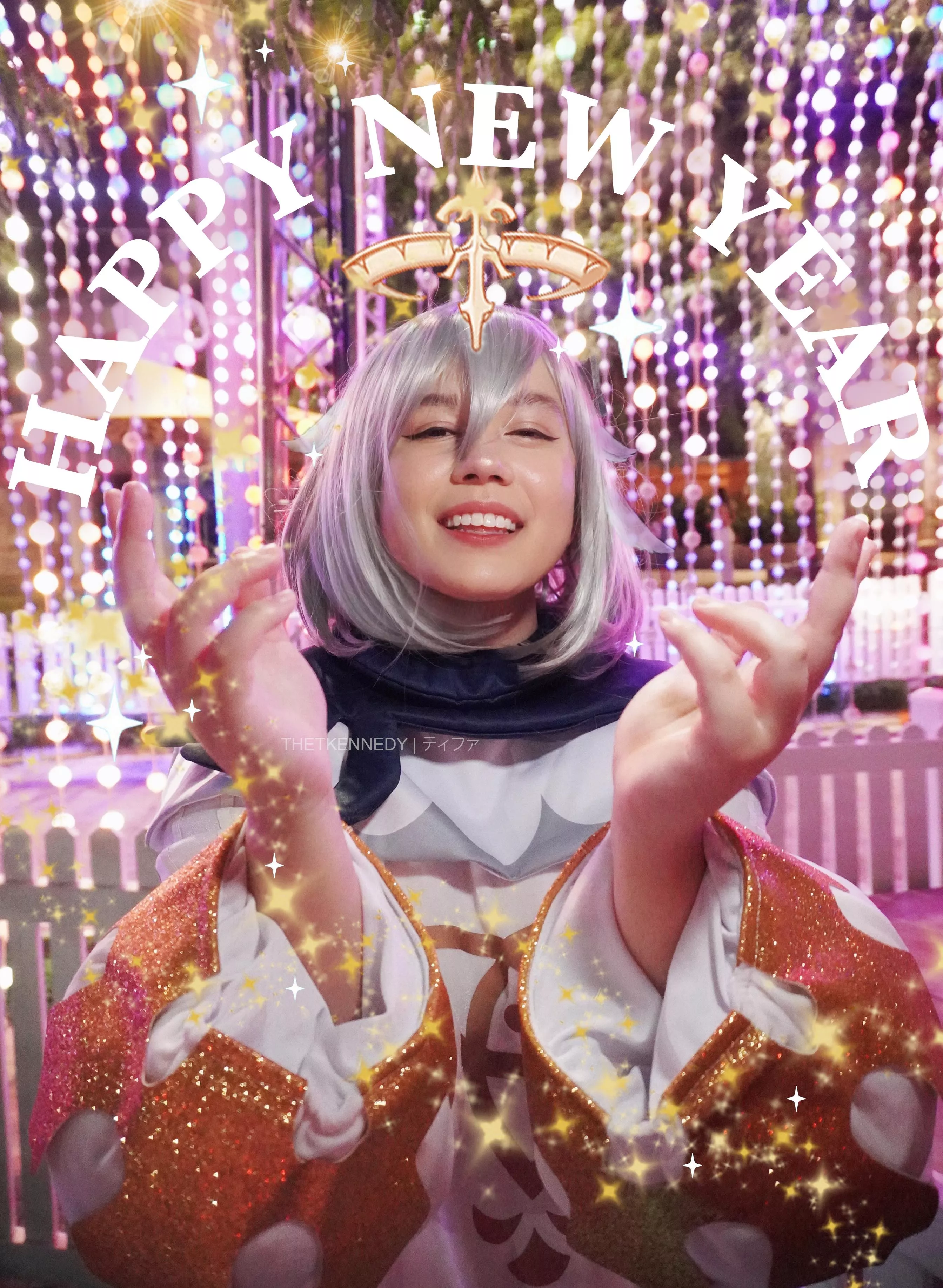 Happy New Year! | Paimon from Genshin Impact cosplay