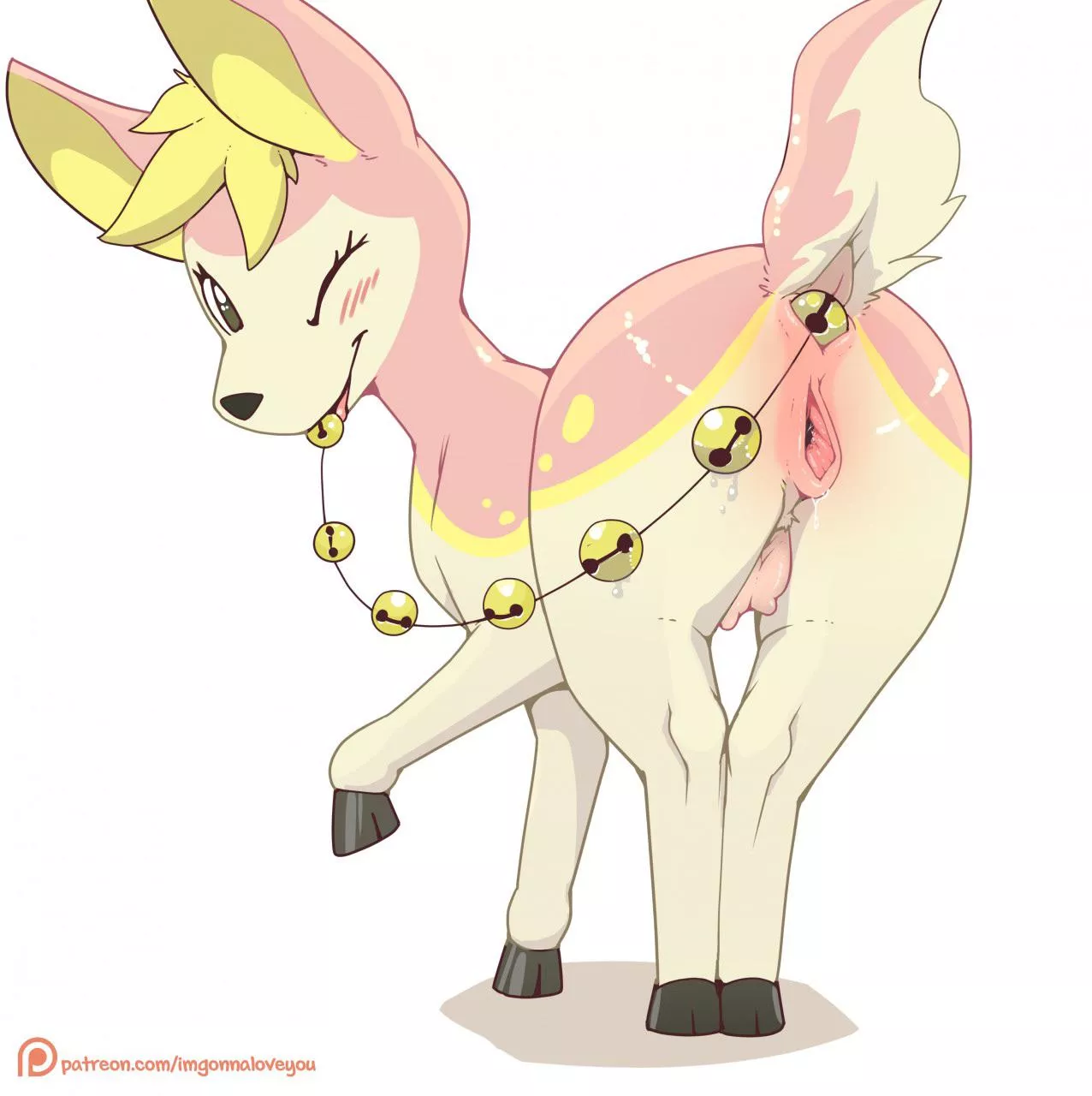 Happy Nude Deer [F] (imgonnaloveyou)