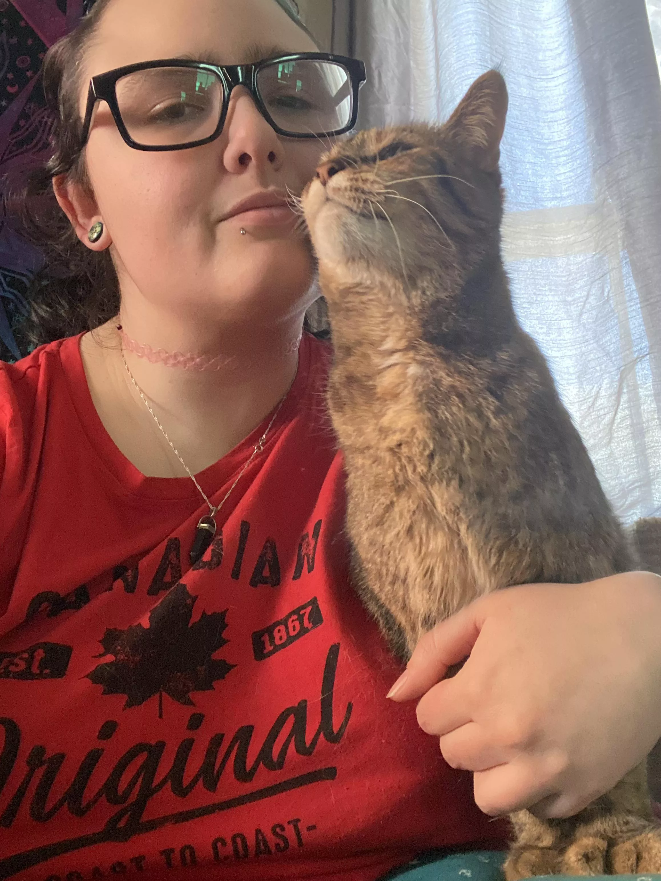 Happy Valentine’s Day from this Canadian girl and her cat