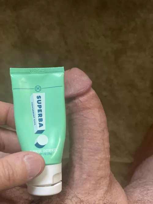 Hard next to my travel toothpaste
