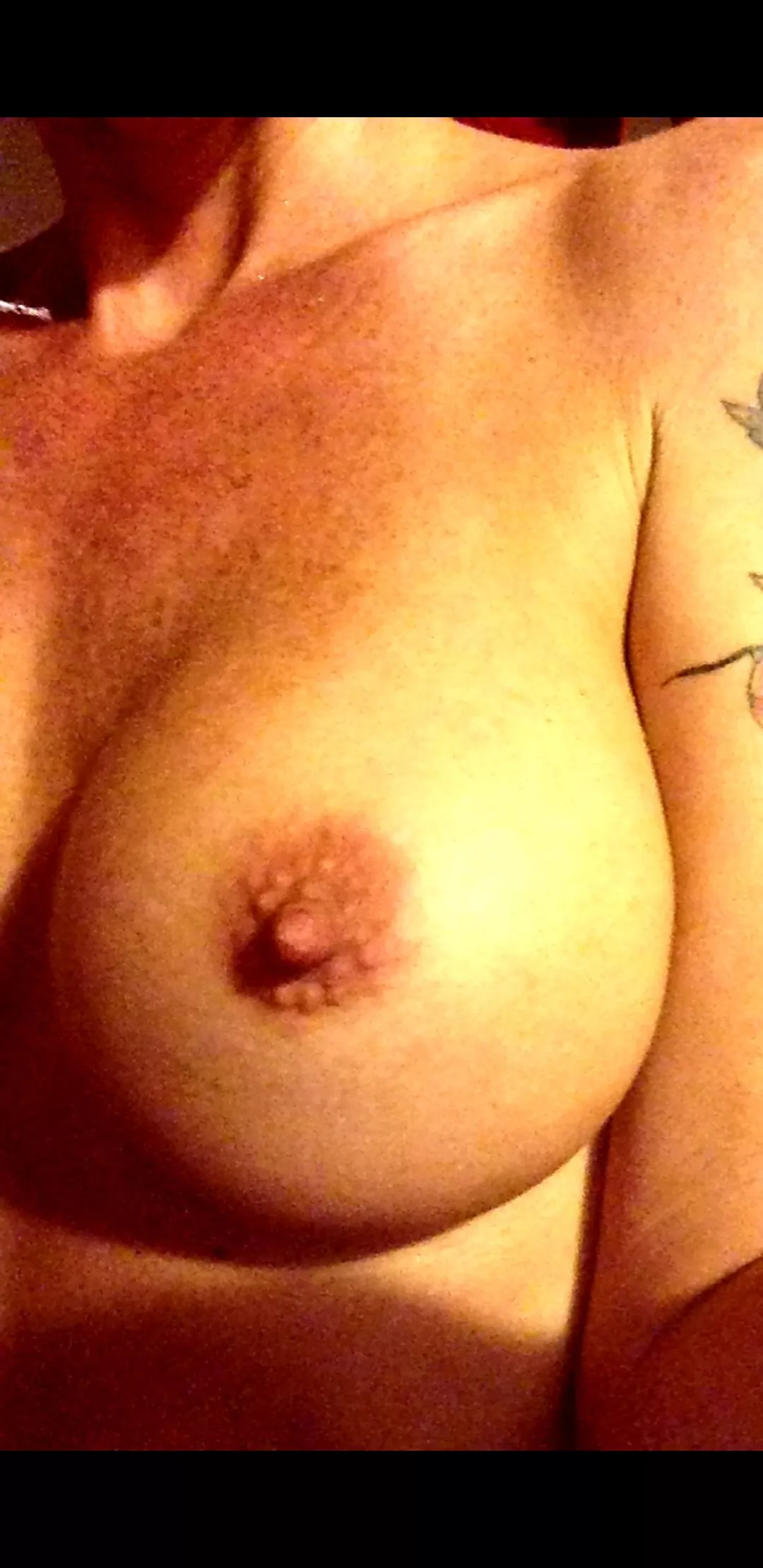 Hard nipple on X Hard nipple on X