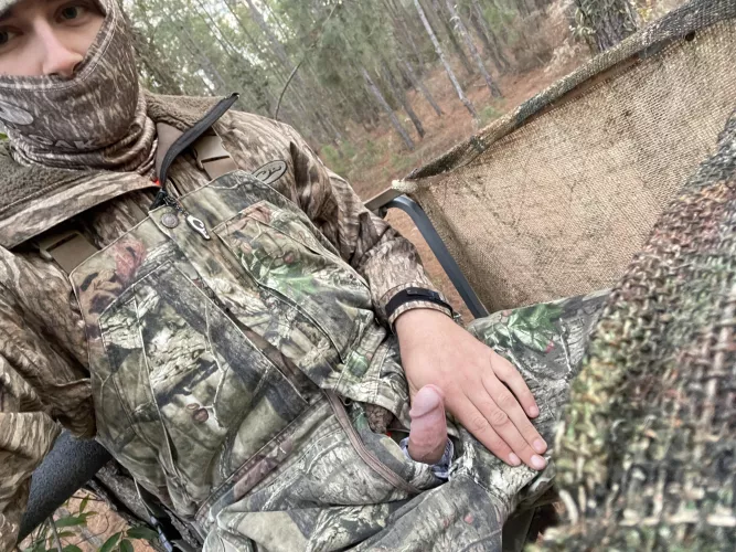 Hard to get a good pic when it’s all bundled up