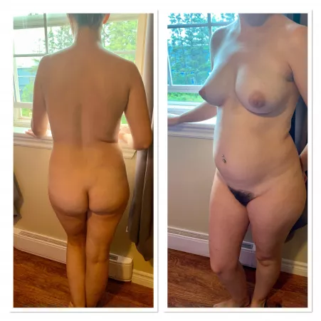 Hard to tell from behind. Only getting bigger! π