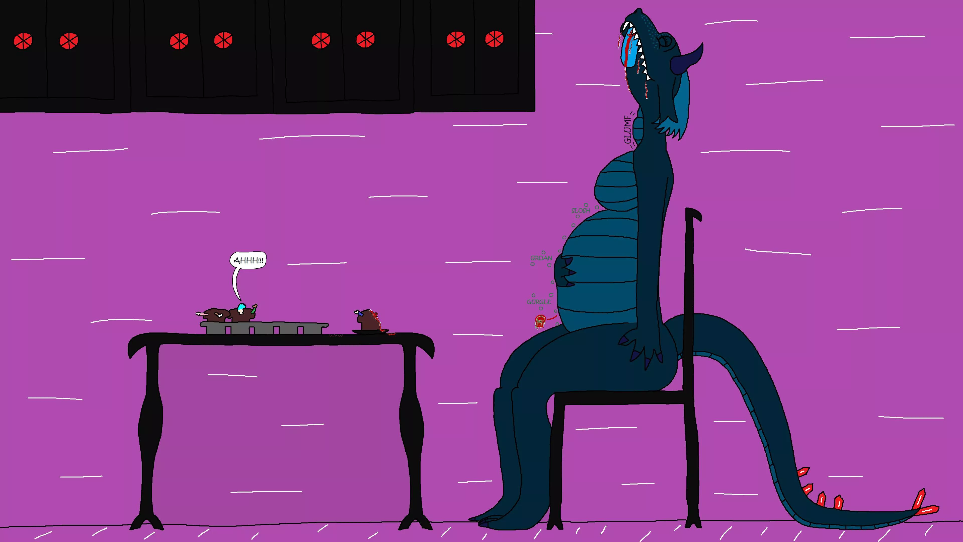 (HARD VORE) Munching Micro Muffins (OC by CryoDrago) (HARD VORE) Munching Micro Muffins (OC by CryoDrago)