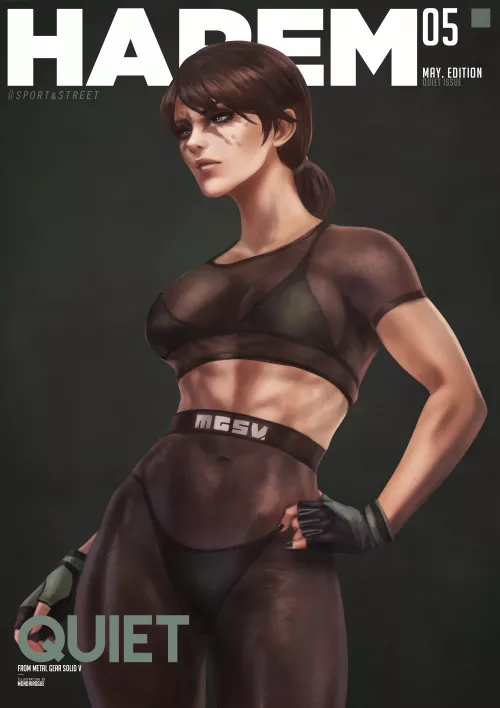 HAREM Calendar 2022 - Quiet (MonoriRogue) [Metal Gear Solid]