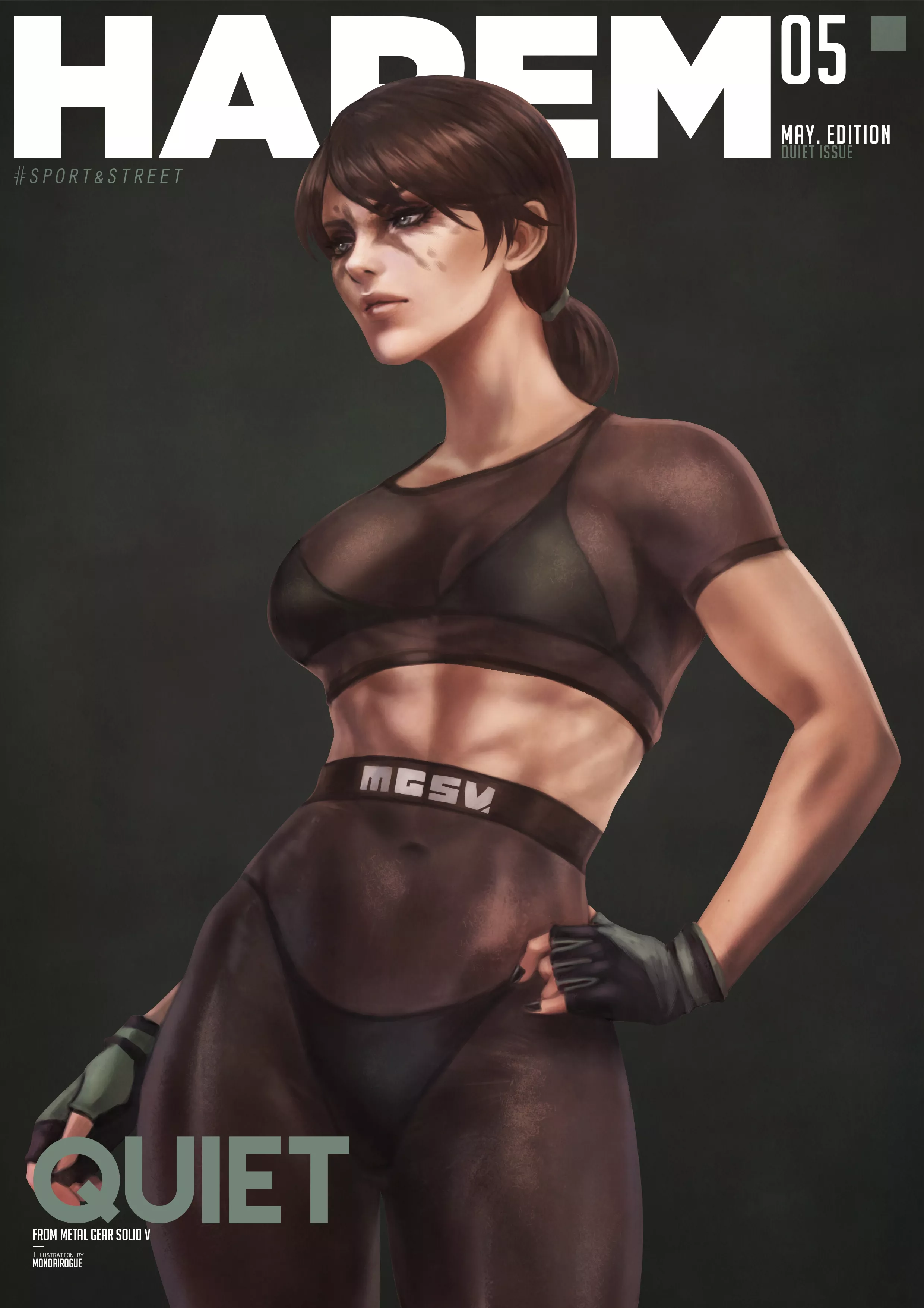 HAREM Calendar 2022 - Quiet (MonoriRogue) [Metal Gear Solid]
