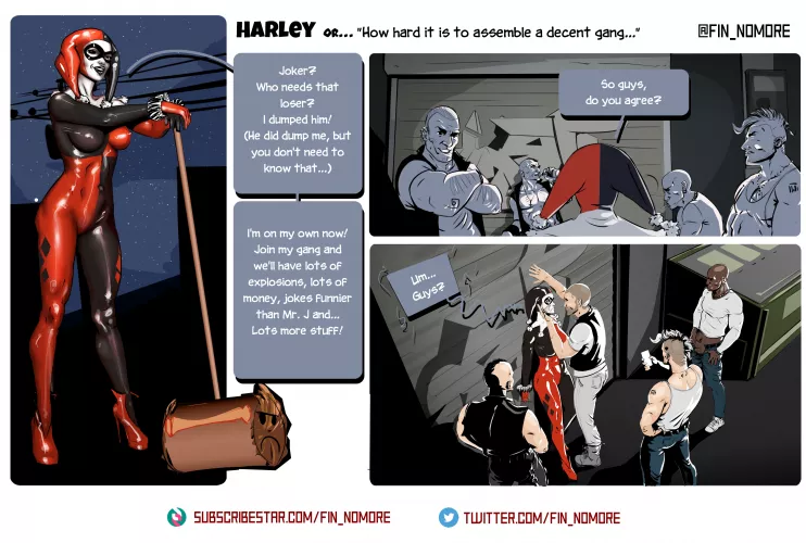 Harley Quinn - (DC Comics) - [Fin Nomore]